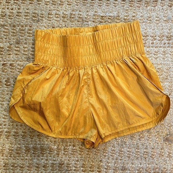 FP Movement by Free People Pants - FREE PEOPLE Golden High-Waisted Shorts